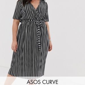 NWT ASOS Curve Midi Dress